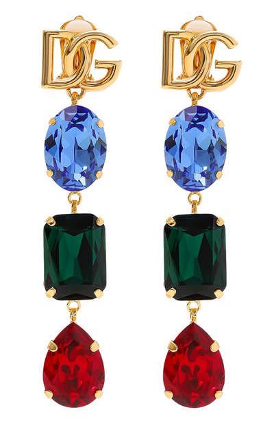Клипсы DOLCE & GABBANA, арт. WEP6S6 W1111/G0LD, фото 1