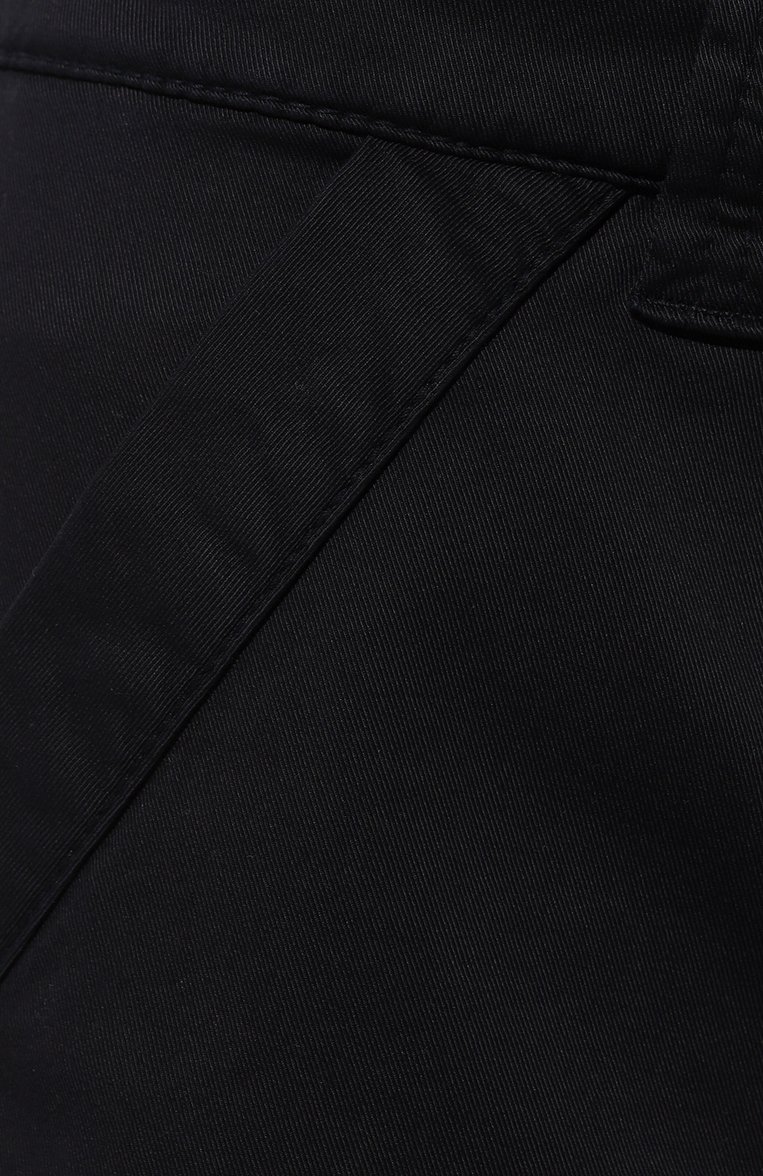Мужские хлопковые брюки BRUNELLO CUCINELLI темно-синего цвета, арт. M289LB2291 | Фото 5 (Материал внешний: Хлопок; Длина (брюки, джинсы): Укороченные; Стили: Кэжуэл; Случай: Повседневный; Автоматизация ТО: Проставлено; Автоматизация состава: Проставлено)