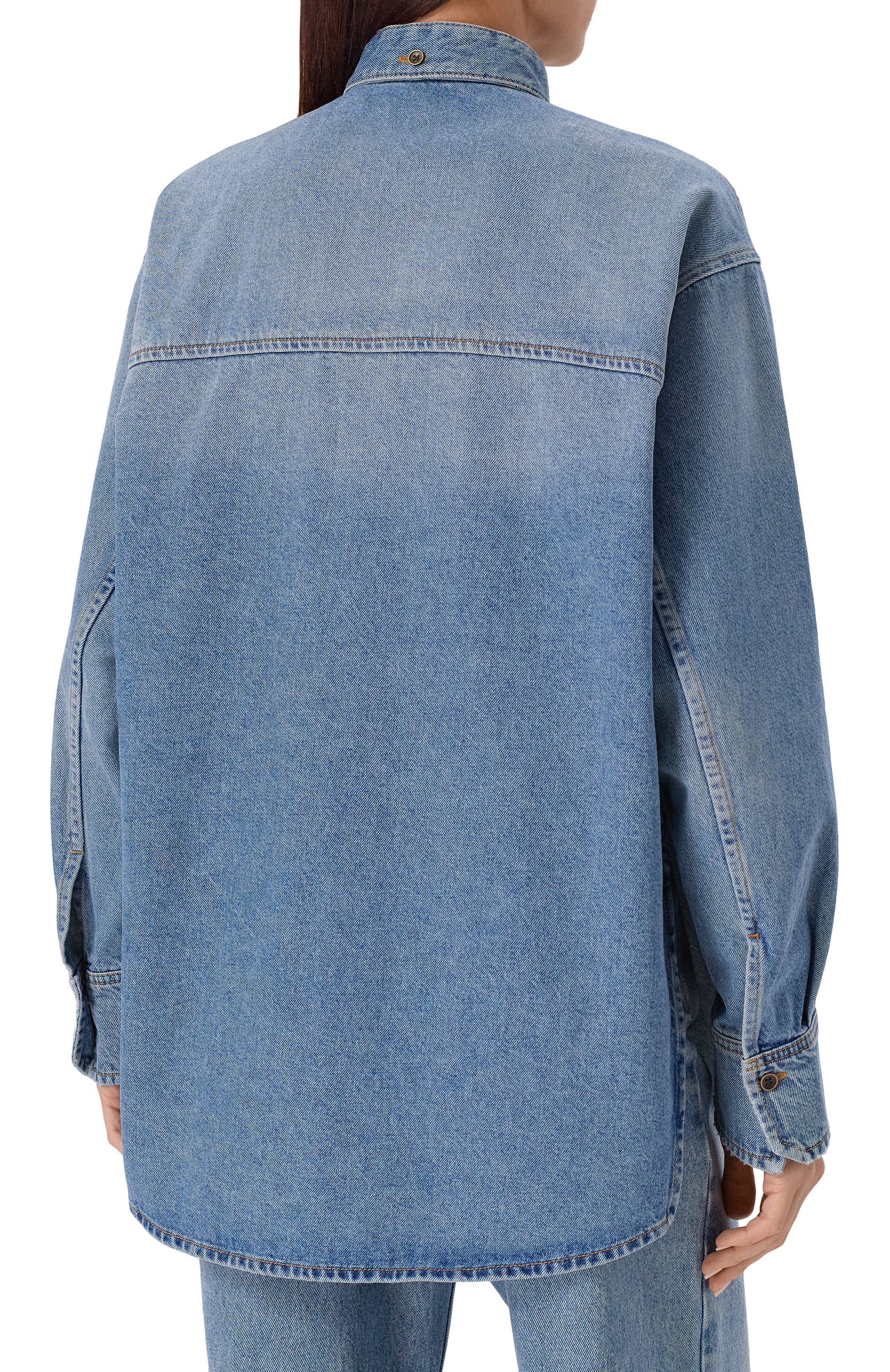 Джинсовая рубашка PETAR PETROV, арт. F25DB4/DENIM, фото 6