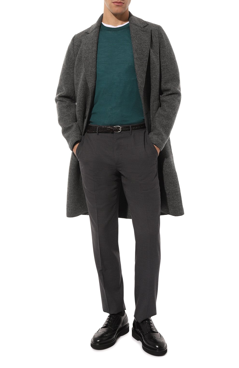 Шерстяные брюки ZEGNA, арт. C27F01/75TB12, фото 2