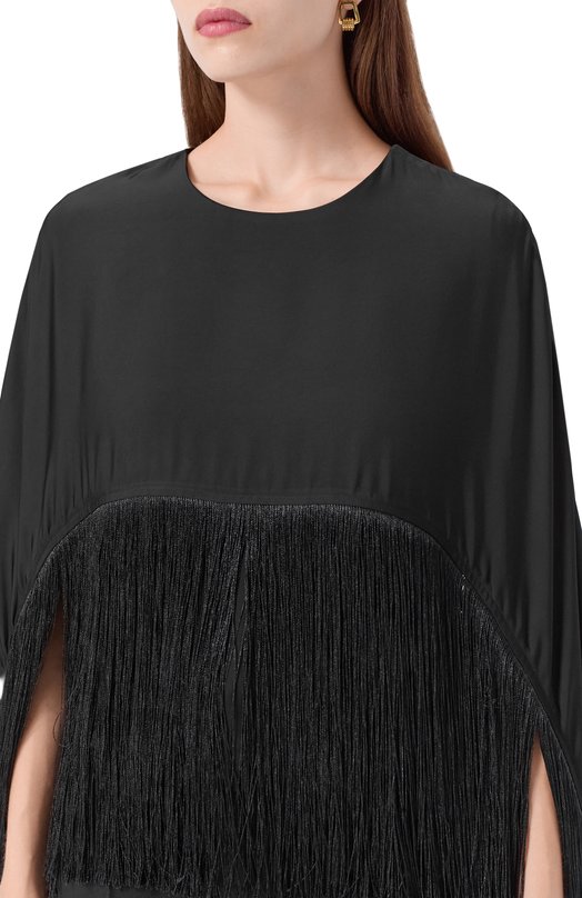 Топ из вискозы Co 2952LVRF-F25 Чёрный  2952LVRF-F25 Фото 5
