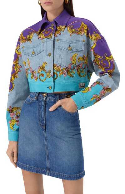 Джинсовая куртка VERSACE JEANS COUTURE, арт. 78HAS4P0/ES139L54, фото 3