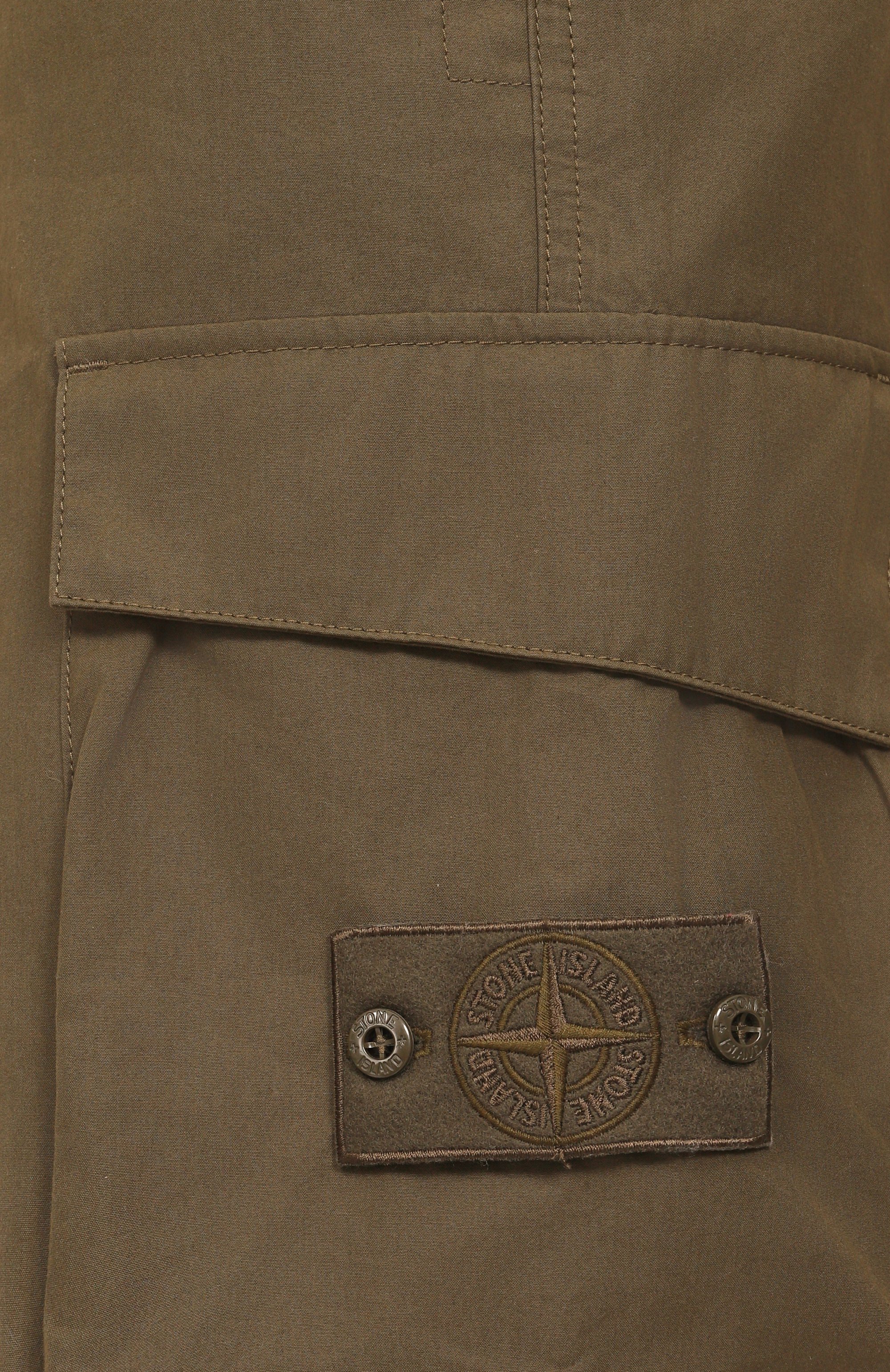 Хлопковые брюки-карго STONE ISLAND, арт. 8115311F1, фото 6