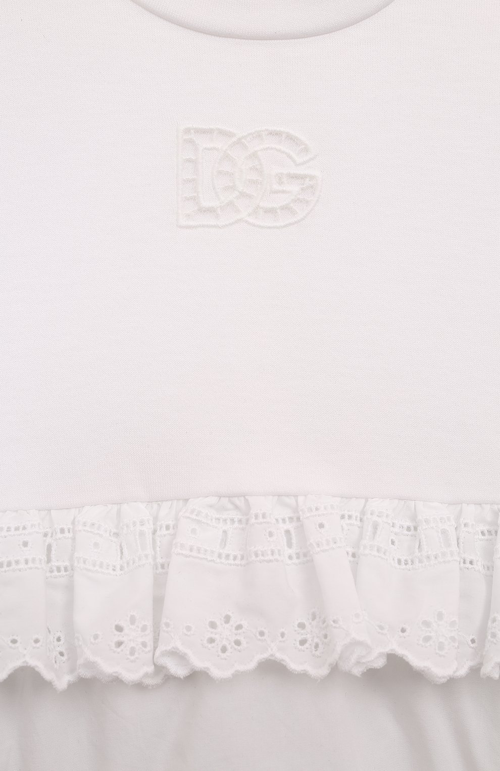 Хлопковое боди DOLCE & GABBANA, арт. L2J0W6/G7B7K, фото 3