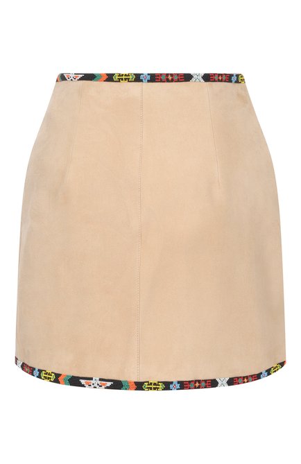 Женская замшевая юбка MIU MIU, арт. MPD598-496-F0036