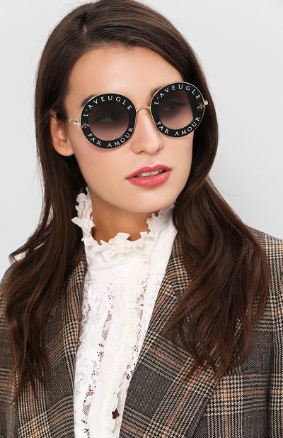 Солнцезащитные очки GUCCI, арт. GG0113 001, ф ото 2