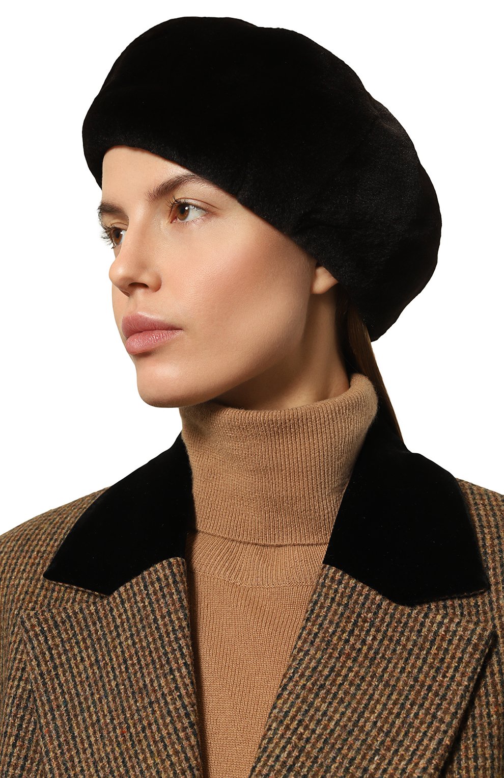 Меховой берет из норки FURLAND, арт. 0096100150157600576, фото 2