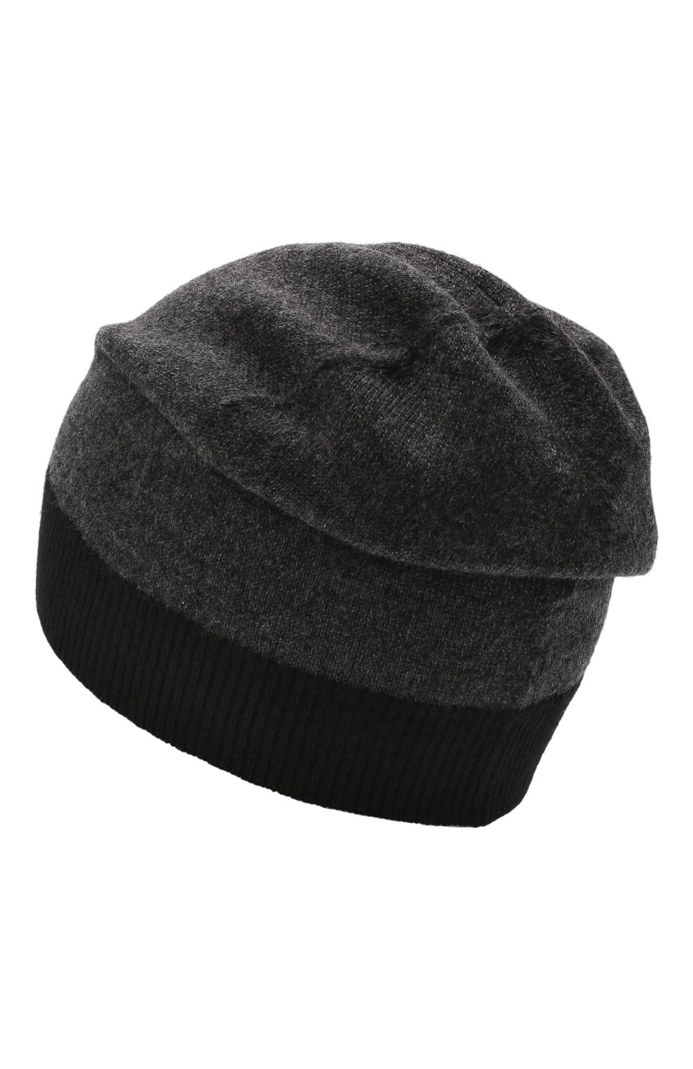 Кашемировая шапка IL BORGO CASHMERE темно-серого цвета по цене 17350 руб., арт. 57-729G0, фото 2 Кашемировая шапка IL BORGO CASHMERE, арт. 57-729G0, фото 2
