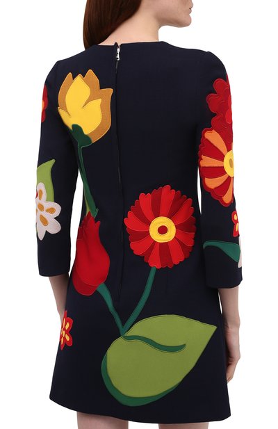 Шерстяное платье DOLCE & GABBANA, арт. F6Q4ZZ/FU2TZ, фото 4
