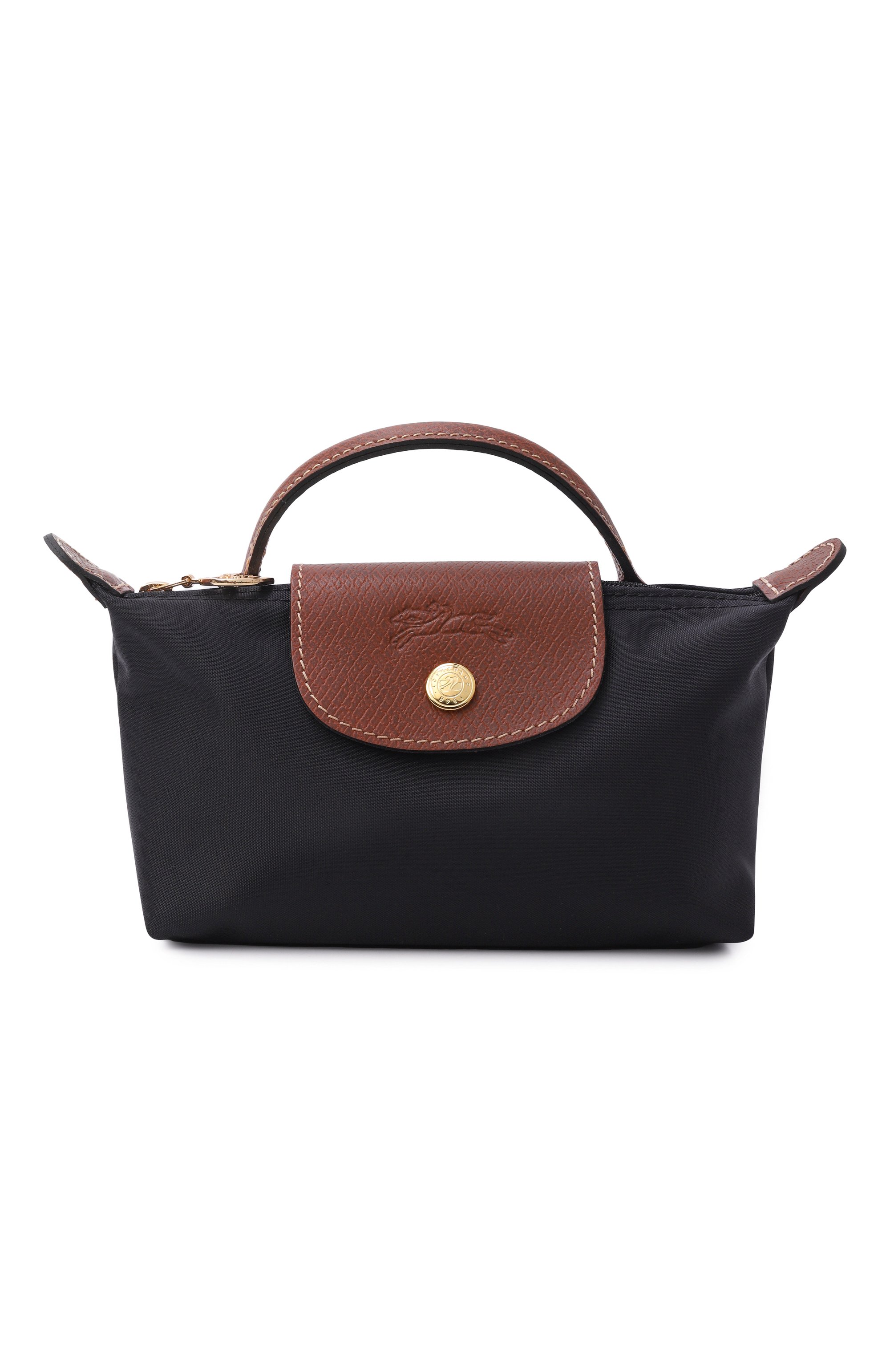 Сумка le pliage original pouch LONGCHAMP черного цвета по цене 14600 руб., арт. 34175089/089, фото 1 Сумка le pliage original pouch LONGCHAMP, арт. 34175089/089, фото 1