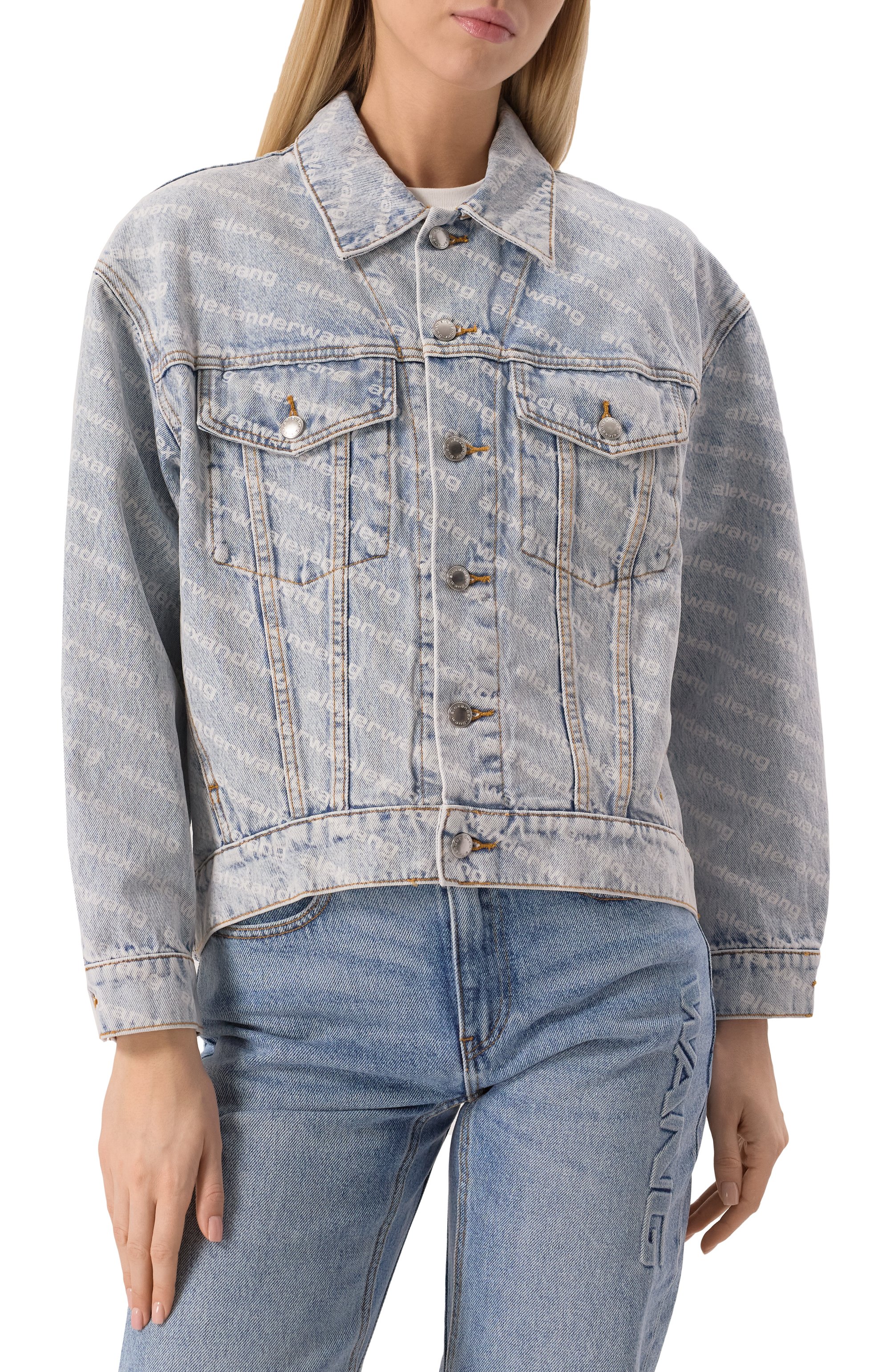 Джинсовая куртка ALEXANDER WANG, арт. 4DC2202756, фото 3