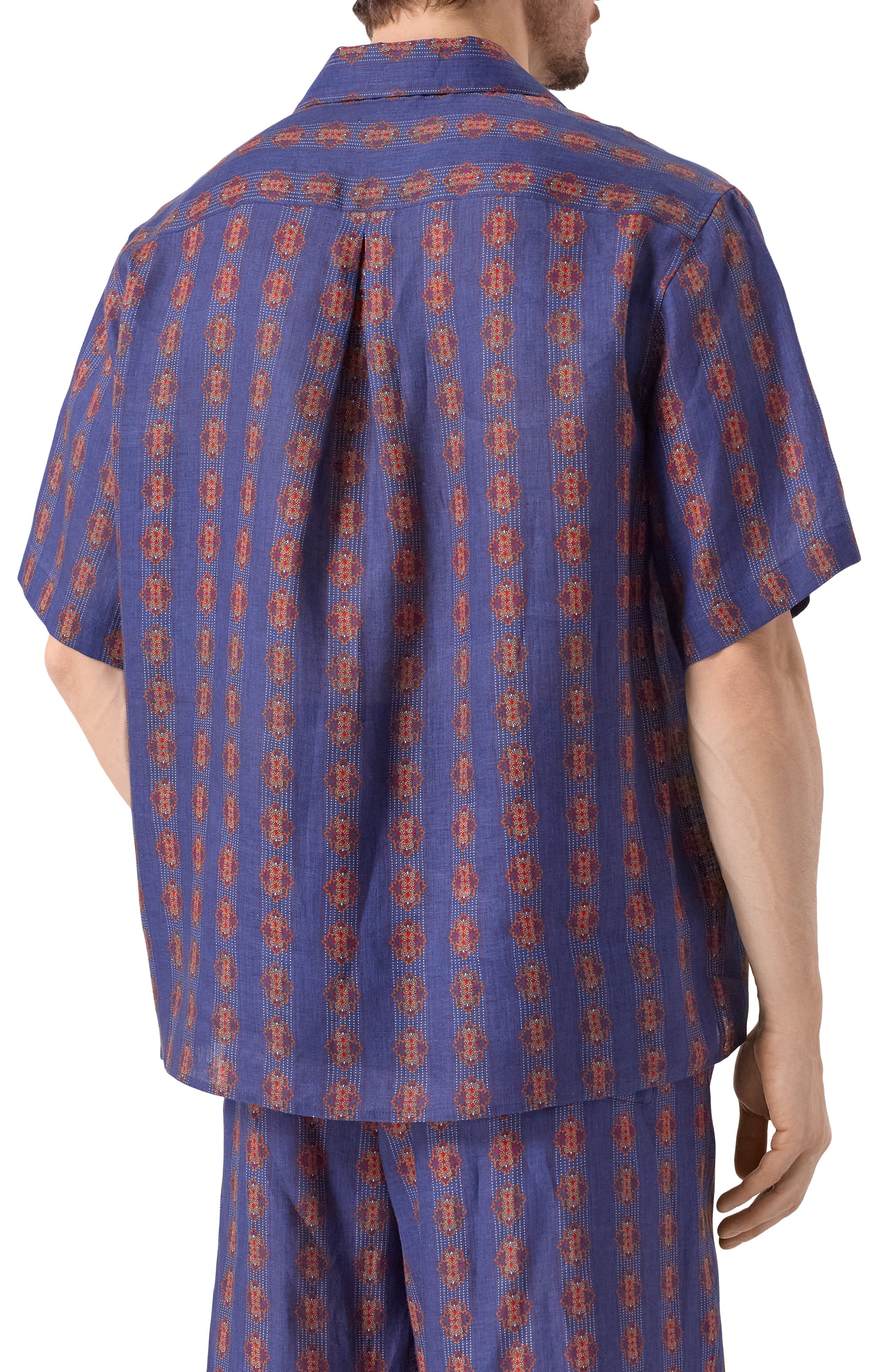 Льняная рубашка VALENTINO, арт. 6V3AA111AN0, фото 4