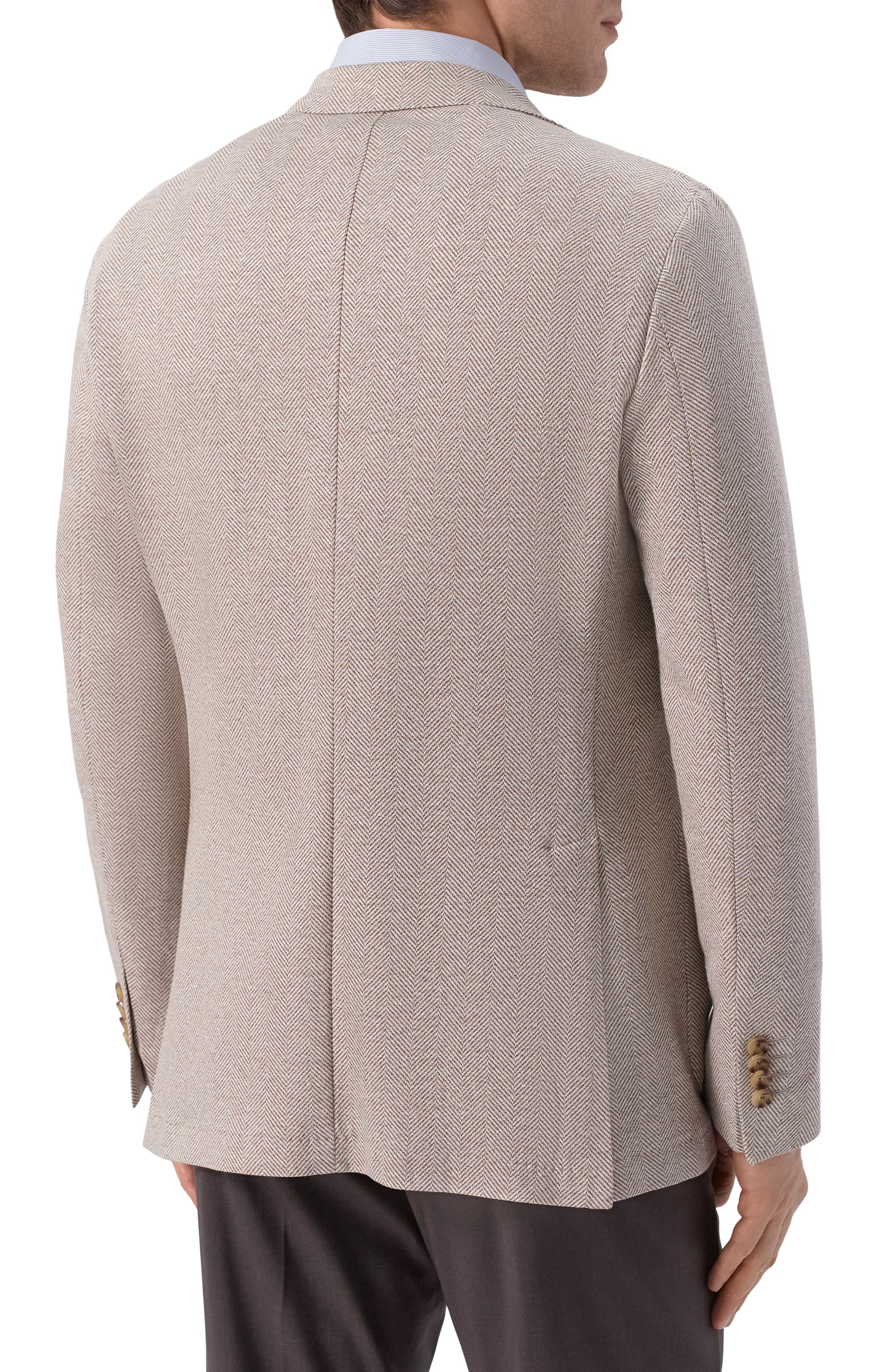 Пиджак изо льна и хлопка SARTORIA LATORRE, арт. JD74/JJ253, фото 4