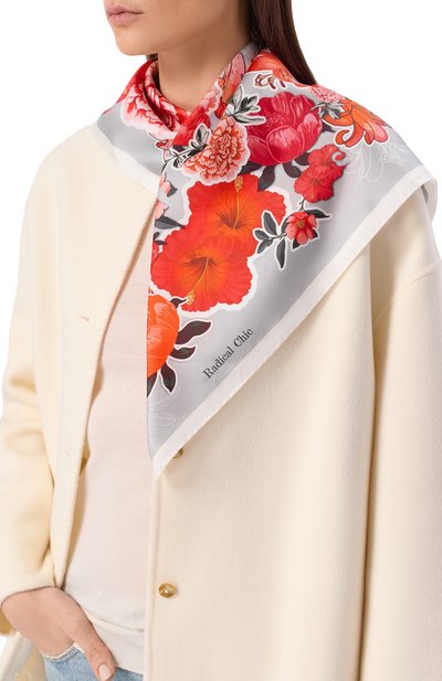 Шелковый платок red RADICAL CHIC, арт. 702202.07.01, фото 2