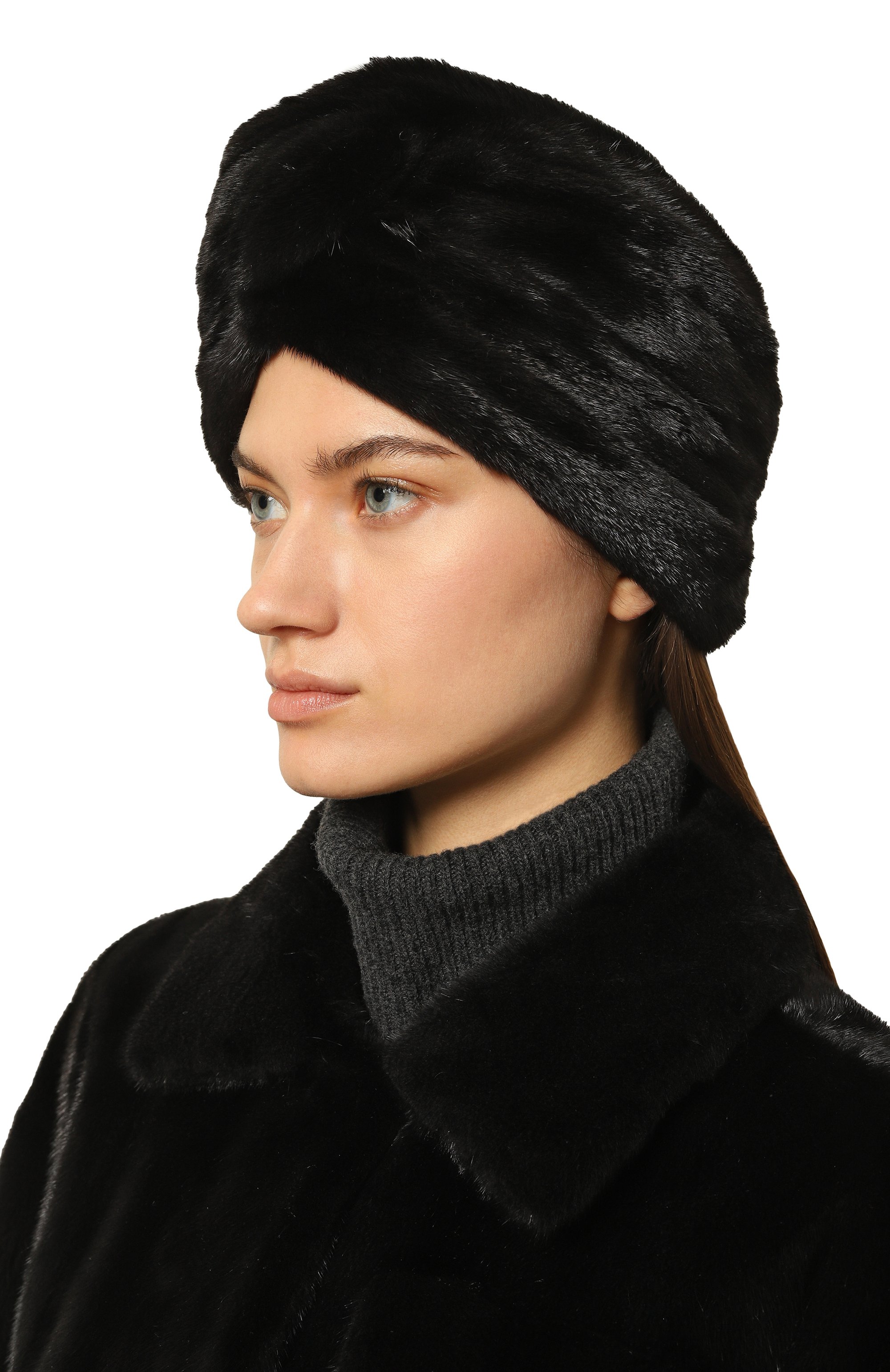 Шапка-чалма из меха норки VICTORIA KUSENKOVA, арт. 142800002272, фото 2
