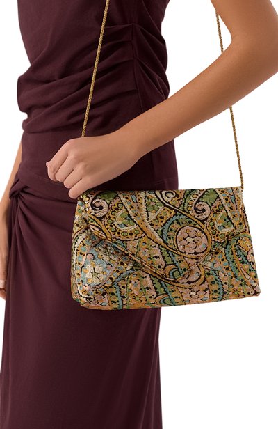 Сумка envelope bag DRIES VAN NOTEN разноцветного цвета по цене 113000 руб., арт. 011510/4160, фото 2 Сумка envelope bag DRIES VAN NOTEN, арт. 011510/4160, фото 2