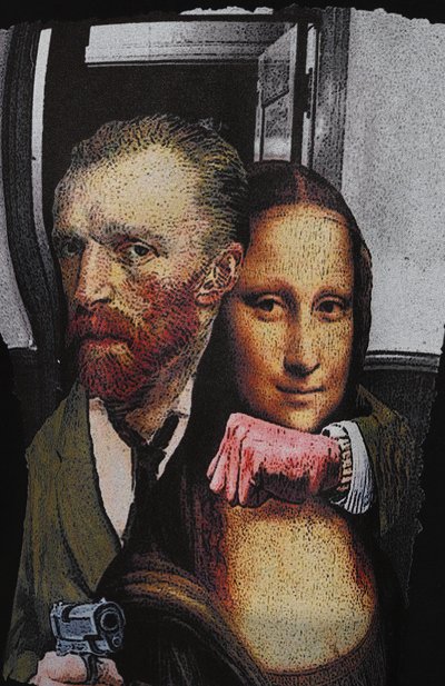 Хлопковая футболка BISIBIGLIO, арт. LU ARTE TERR0RISTA/2212 RIF (C0TT0NE PESANTE), фото 5