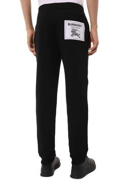 Хлопковые джоггеры BURBERRY, арт. 8064432, фото 4