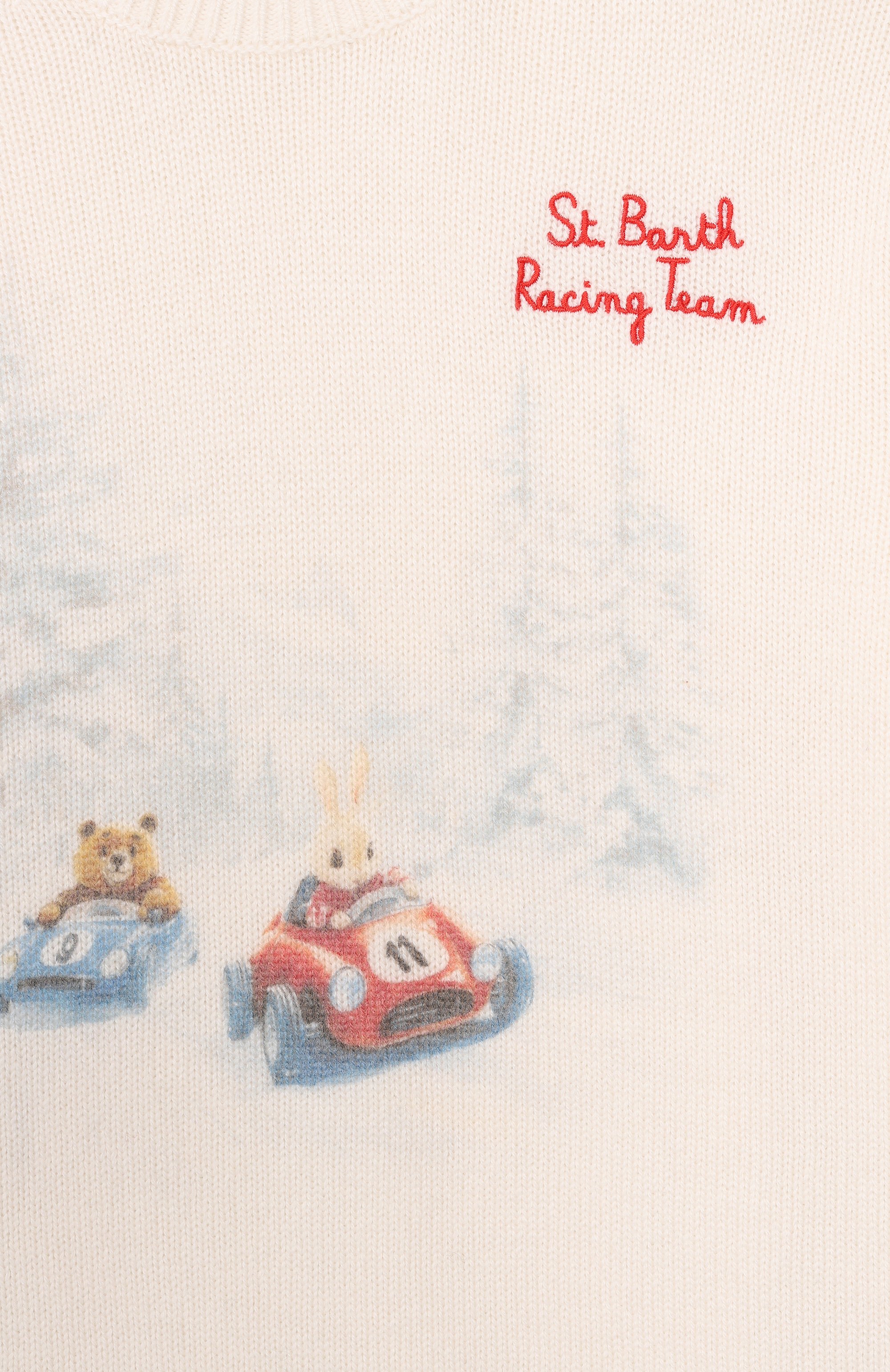 Пуловер из шерсти и вискозы MC2 SAINT BARTH, арт. D0U0019-00688I/D0UGLAS PRINT, фото 3