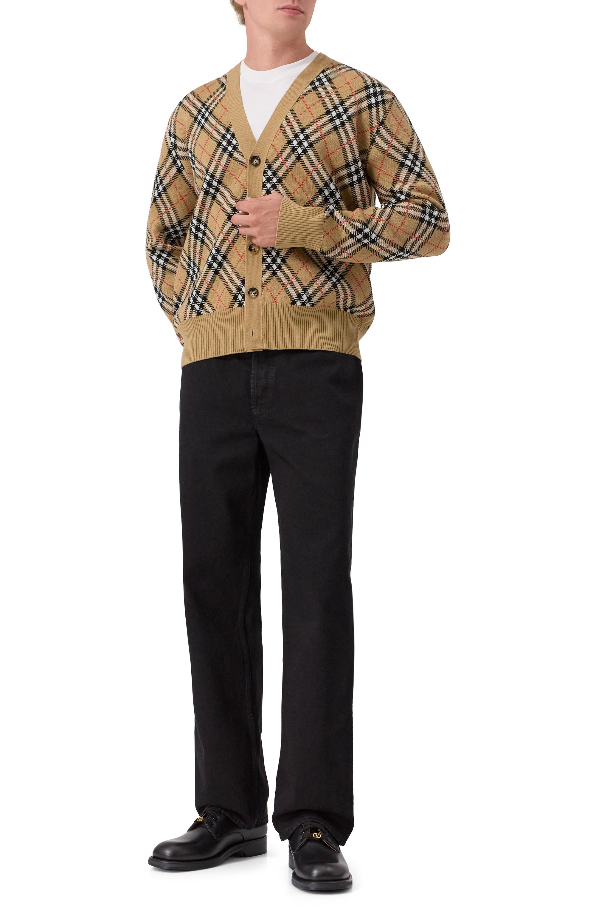 Шерстяной кардиган BURBERRY, арт. 8110629, фото 2