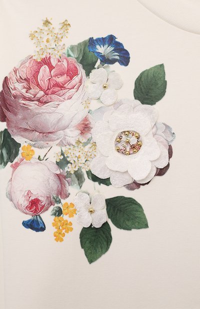 Комплект из свитшота и брюк MONNALISA, арт. 19D501NP, фото 4