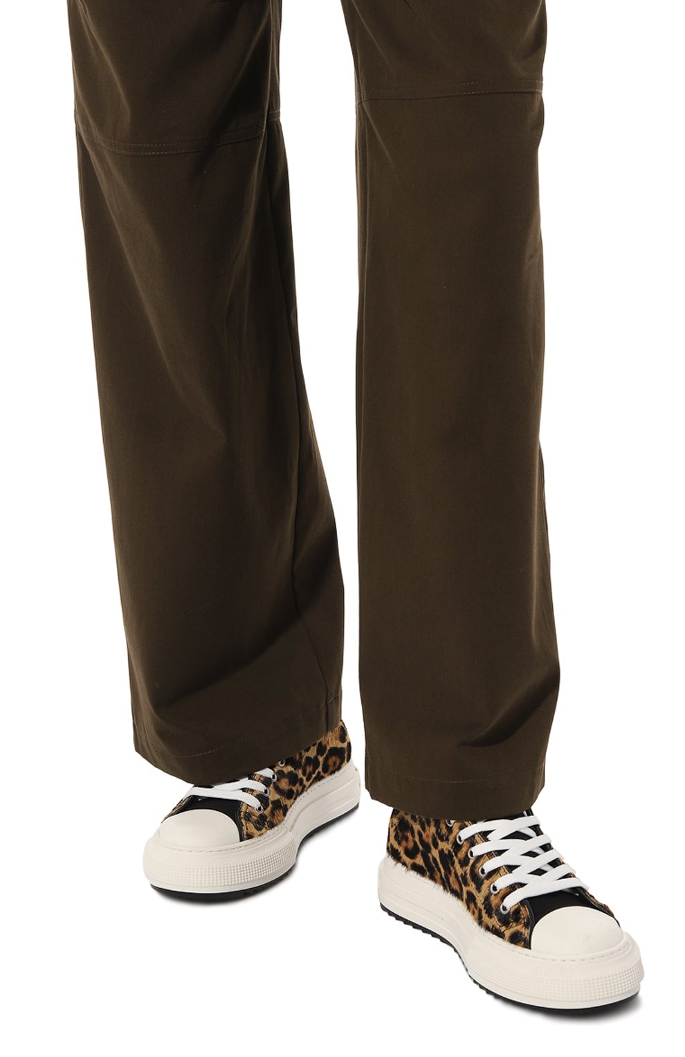 Кожаные кеды berlin DSQUARED2, арт. SNW0308/01506782, фото 3