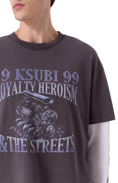 Хлопковый лонгслив KSUBI, арт. MPF25TE015, фото 5