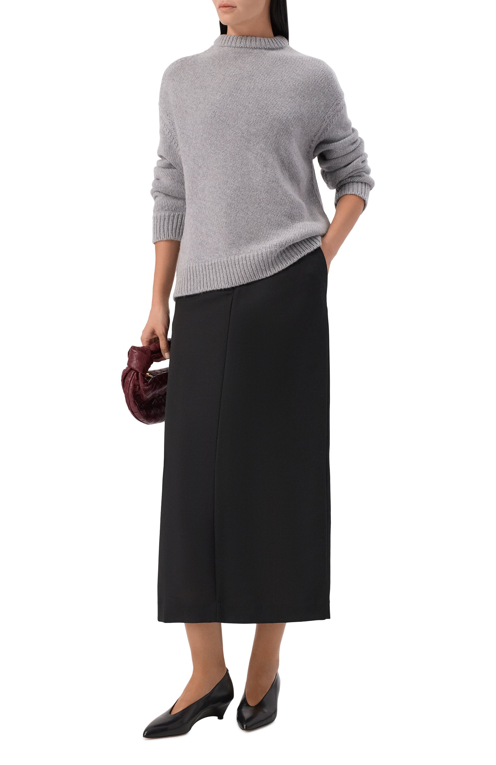 Свитер из шерсти и кашемира JIL SANDER, арт. J02GP0277/J14860, фото 2