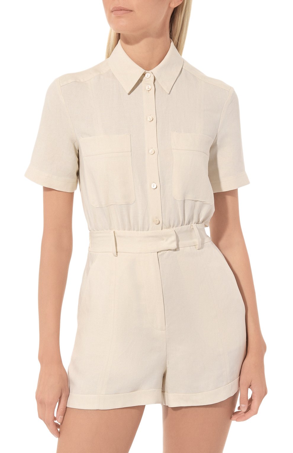 Комбинезон из вискозы и льна PATRIZIA PEPE, арт. 2T0033_A052, фото 3