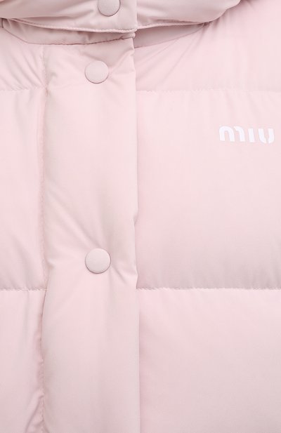 Пуховик MIU MIU, арт. ML734-1ZHF-F0482, фото 5