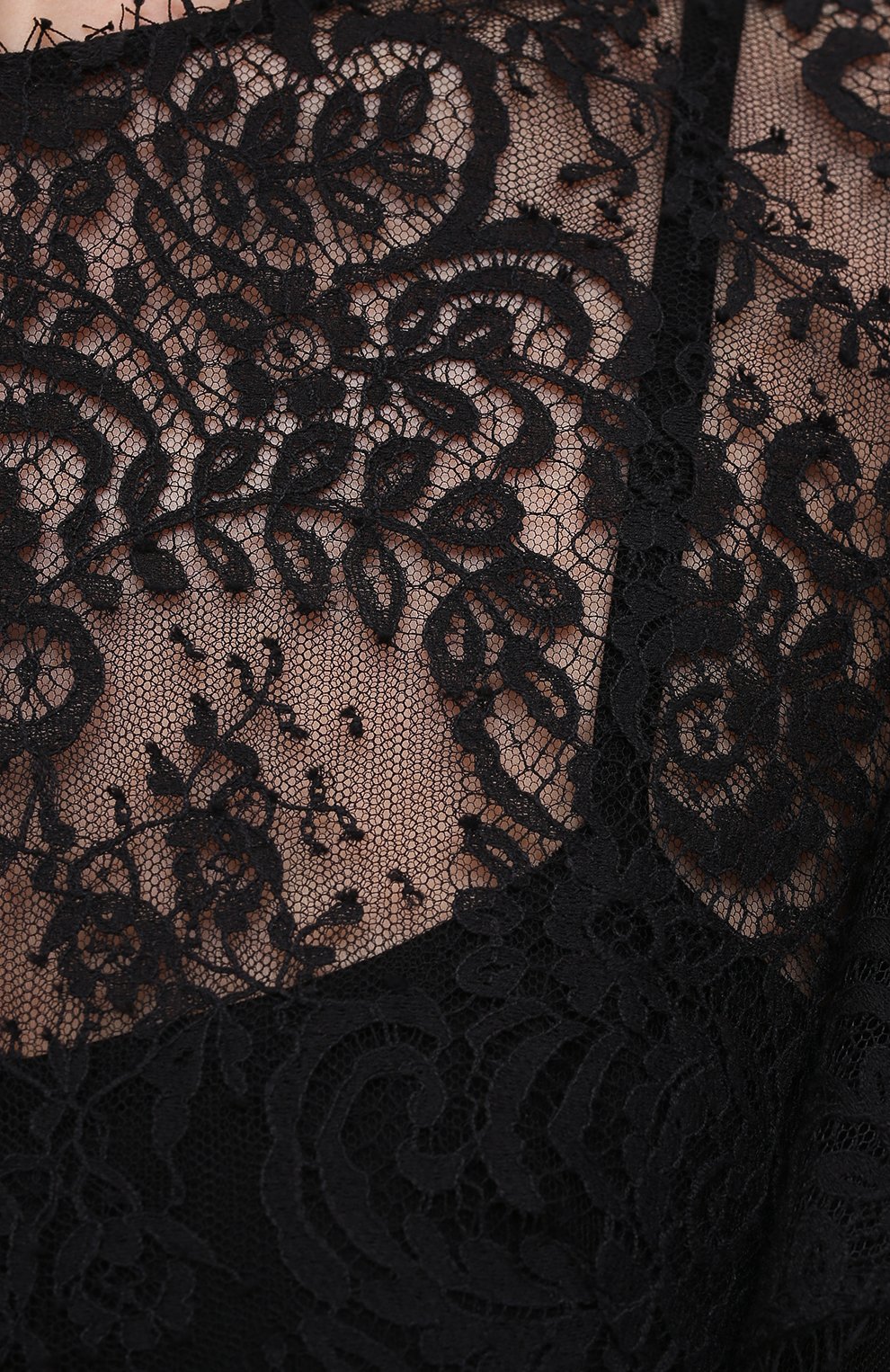 Топ ALEXANDER MCQUEEN черного цвета по цене 251000 руб., арт. 645459/QEACI, фото 5 Топ ALEXANDER MCQUEEN, арт. 645459/QEACI, фото 5