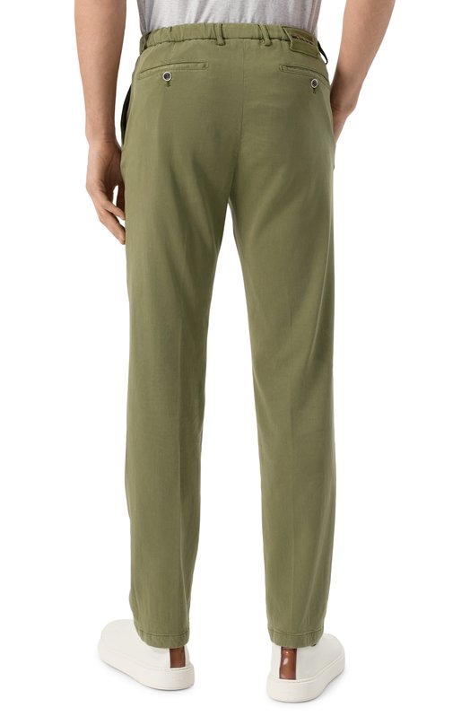 Брюки Kiton UFPPEK0606F08 Хаки  UFPPEK0606F08 Фото 4