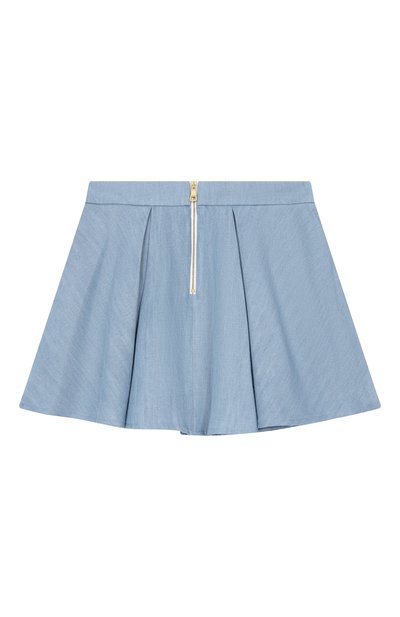 Юбка из хлопка и лиоцелла BALMAIN, арт. BY7A81, фото 2