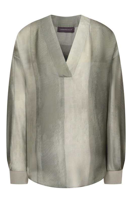 Шелковая блузка Lorena Antoniazzi P2657CA11B/5218 Зелёный P2657CA11B/5218