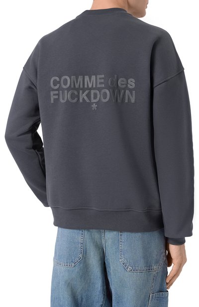 Хлопковый свитшот COMME DES FUCKDOWN, арт. CFABM01731, фото 4