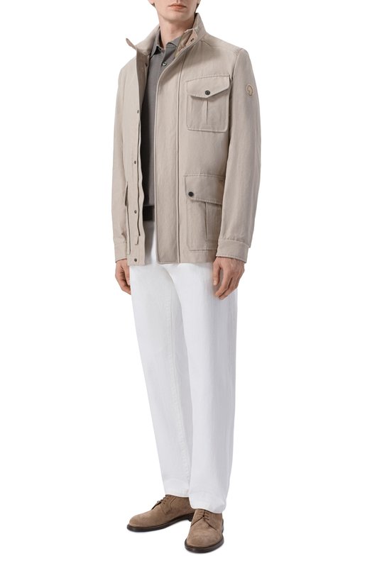 Куртка Stefano Ricci M6J6100012/LPCT1S_001 Бежевый  M6J6100012/LPCT1S_001 Фото 2