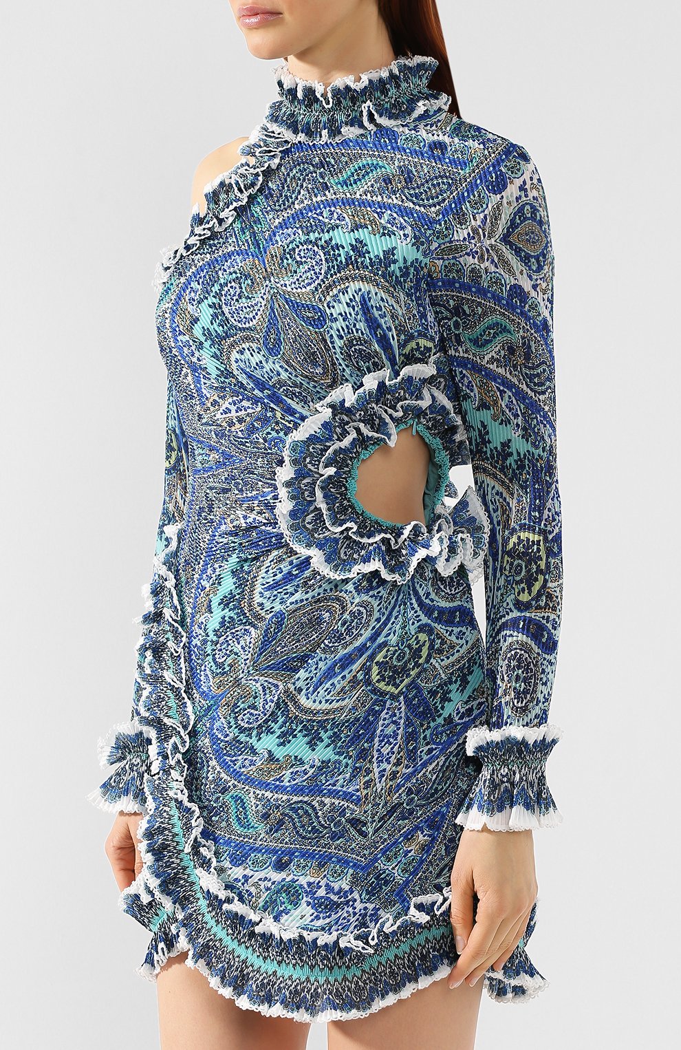 Платье с оборками ZIMMERMANN, арт. 5636DM0N, фото 3