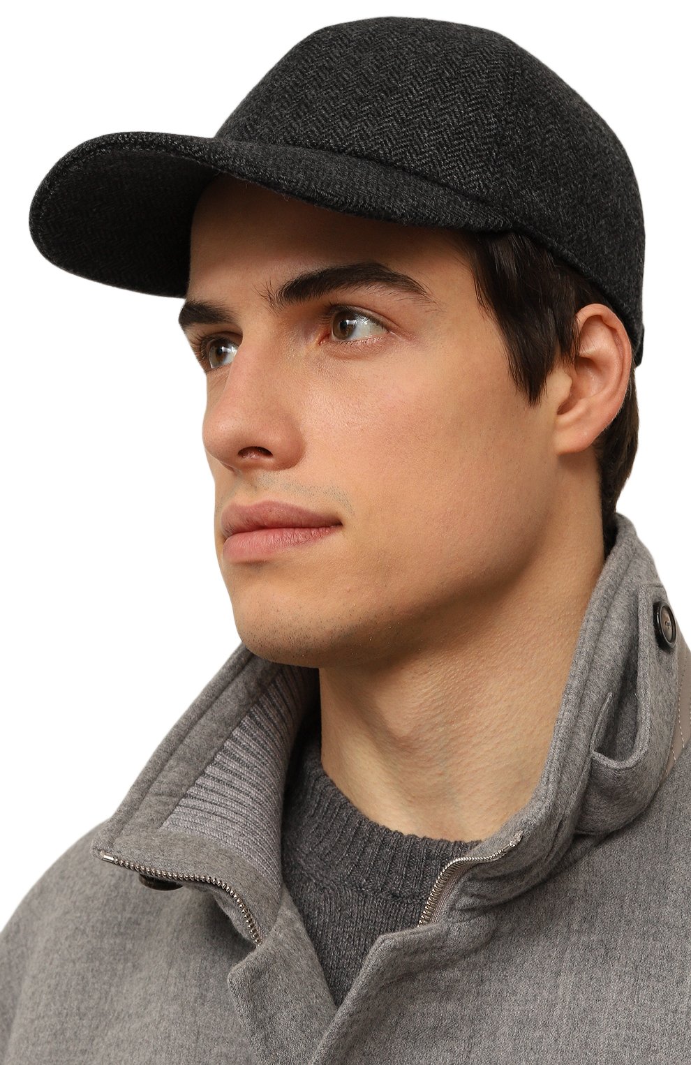 Бейсболка из кашемира и шерсти VICTORIA KUSENKOVA, арт. 388700008001, фото 2