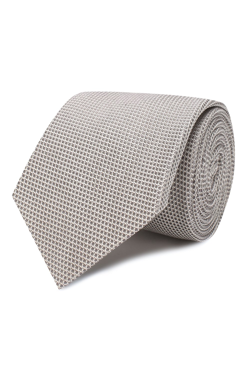 Шелковый галстук LANVIN серого цвета по цене 12600 руб., арт. 1207/TIE, фото 1 Шелковый галстук LANVIN, арт. 1207/TIE, фото 1