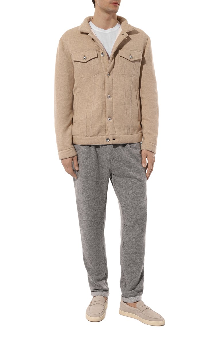 Кашемировая куртка-рубашка BRUNELLO CUCINELLI, арт. M227PV106, фото 1