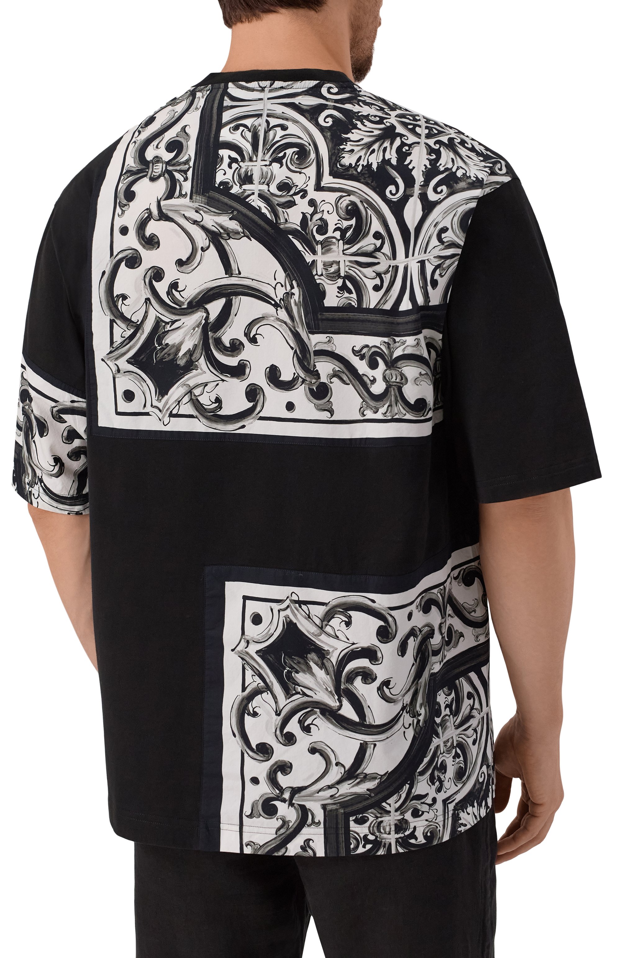 Хлопковая футболка DOLCE & GABBANA, арт. G8SS5T/HU7SD, фото 4