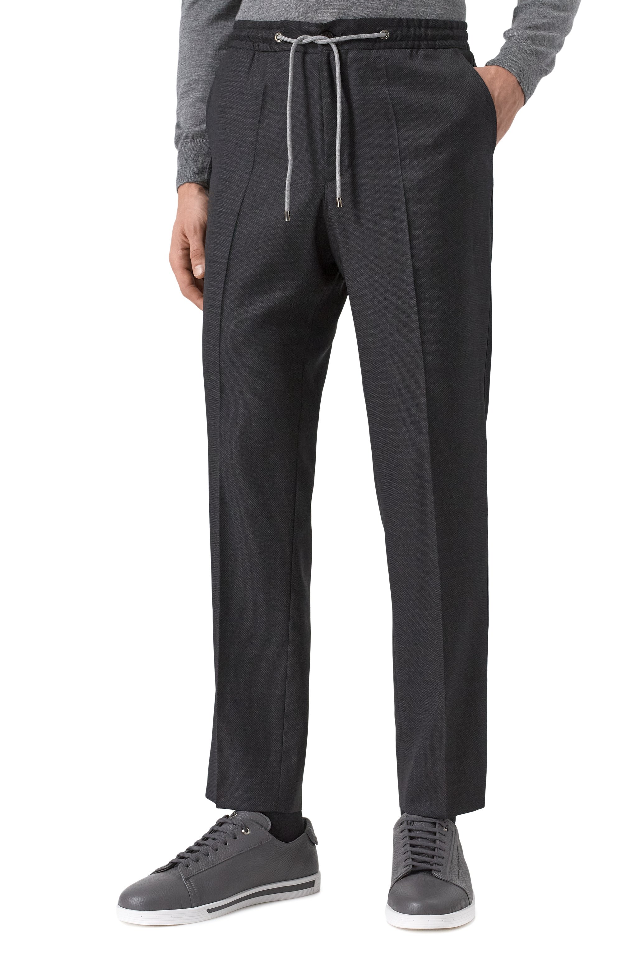 Шерстяные брюки CORNELIANI, арт. 254L25-2517281, фото 3