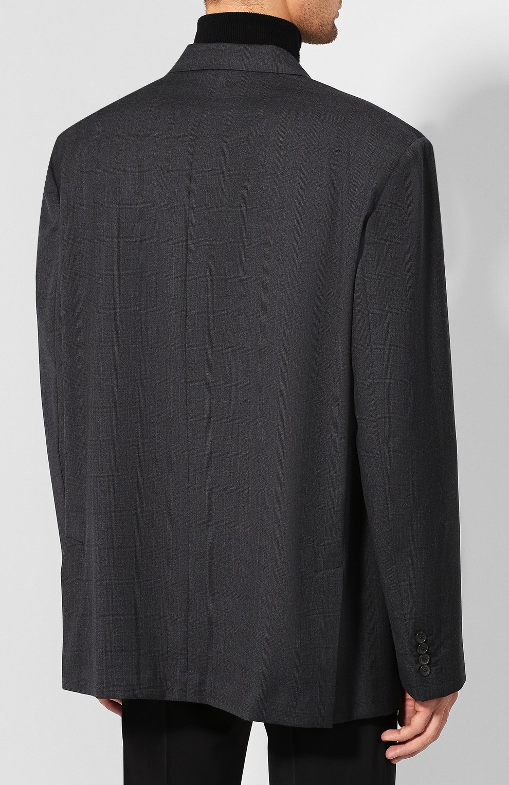 Шерстяной пиджак BALENCIAGA, арт. 579784/TFT07, фото 4