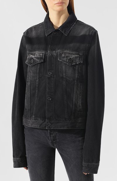 Джинсовая куртка OFF-WHITE, арт. 0MYE017R198120111088/W, фото 3