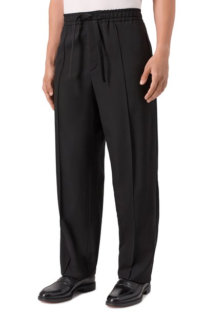 Шерстяные брюки VALENTINO, арт. 7V3RBN31/AV5, фото 3