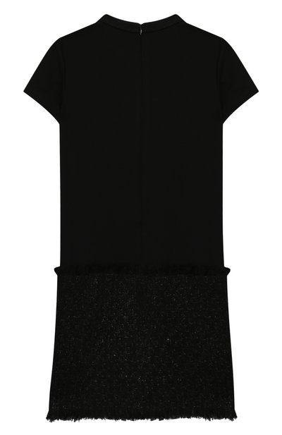 Платье MONCLER черного цвета по цене 36650 руб., арт. E2-954-85772-50-829F4/8-10A, фото 2 Платье MONCLER, арт. E2-954-85772-50-829F4/8-10A, фото 2