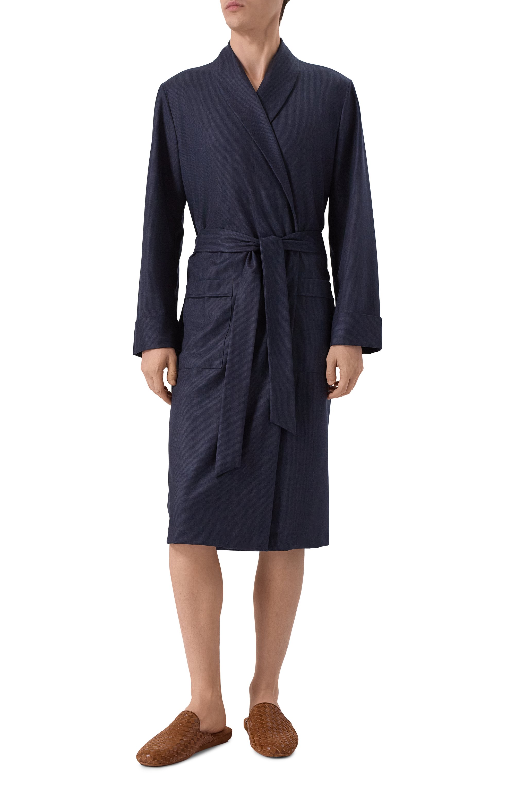 Шерстяной халат FRETTE, арт. 22209007 00F 00917, фото 2