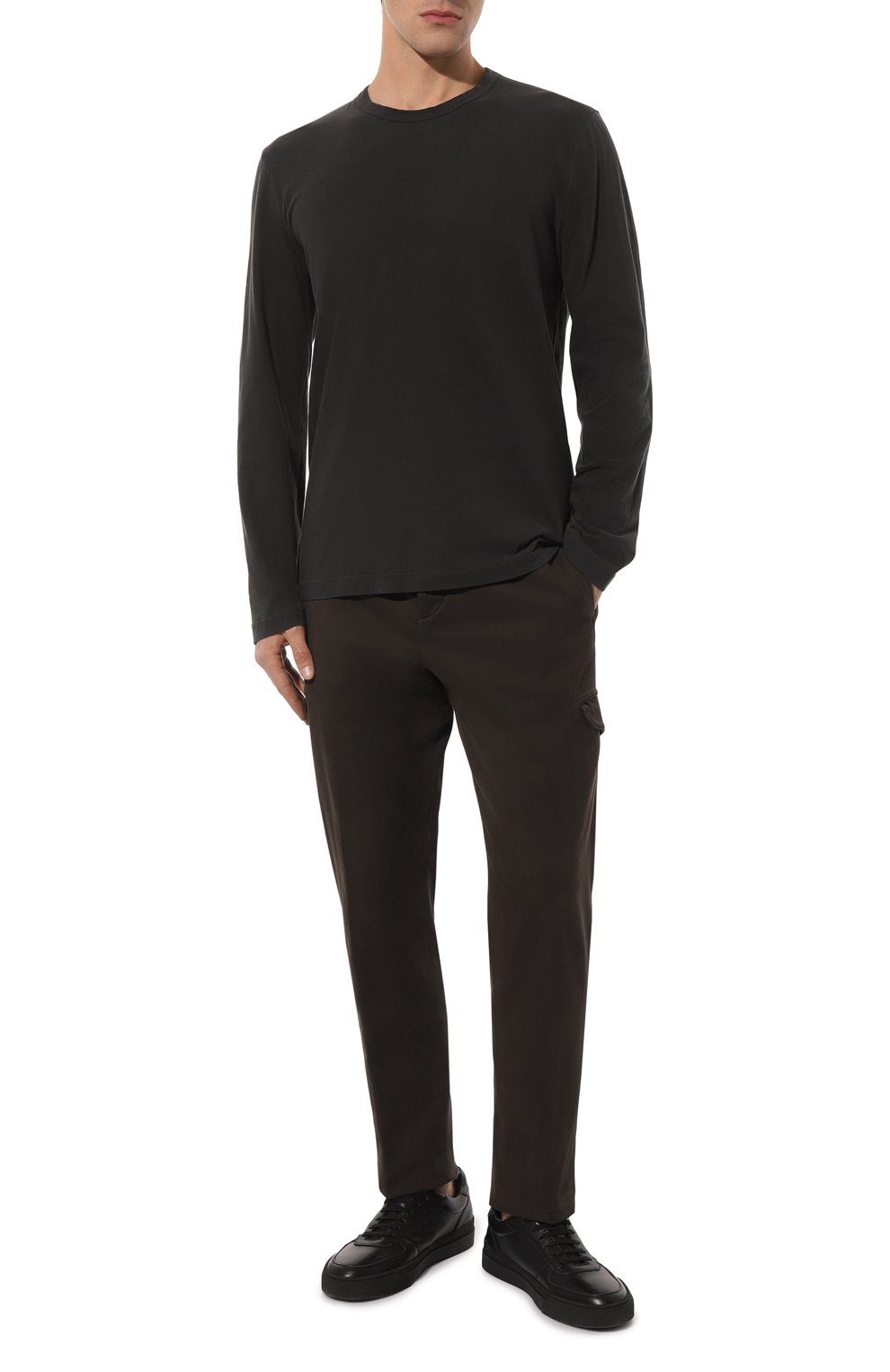 Хлопковый лонгслив JAMES PERSE, арт. MLJ3351, фото 2