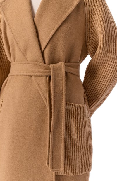 Комбинированное пальто MAX MARA, арт. BERARD1234, фото 5