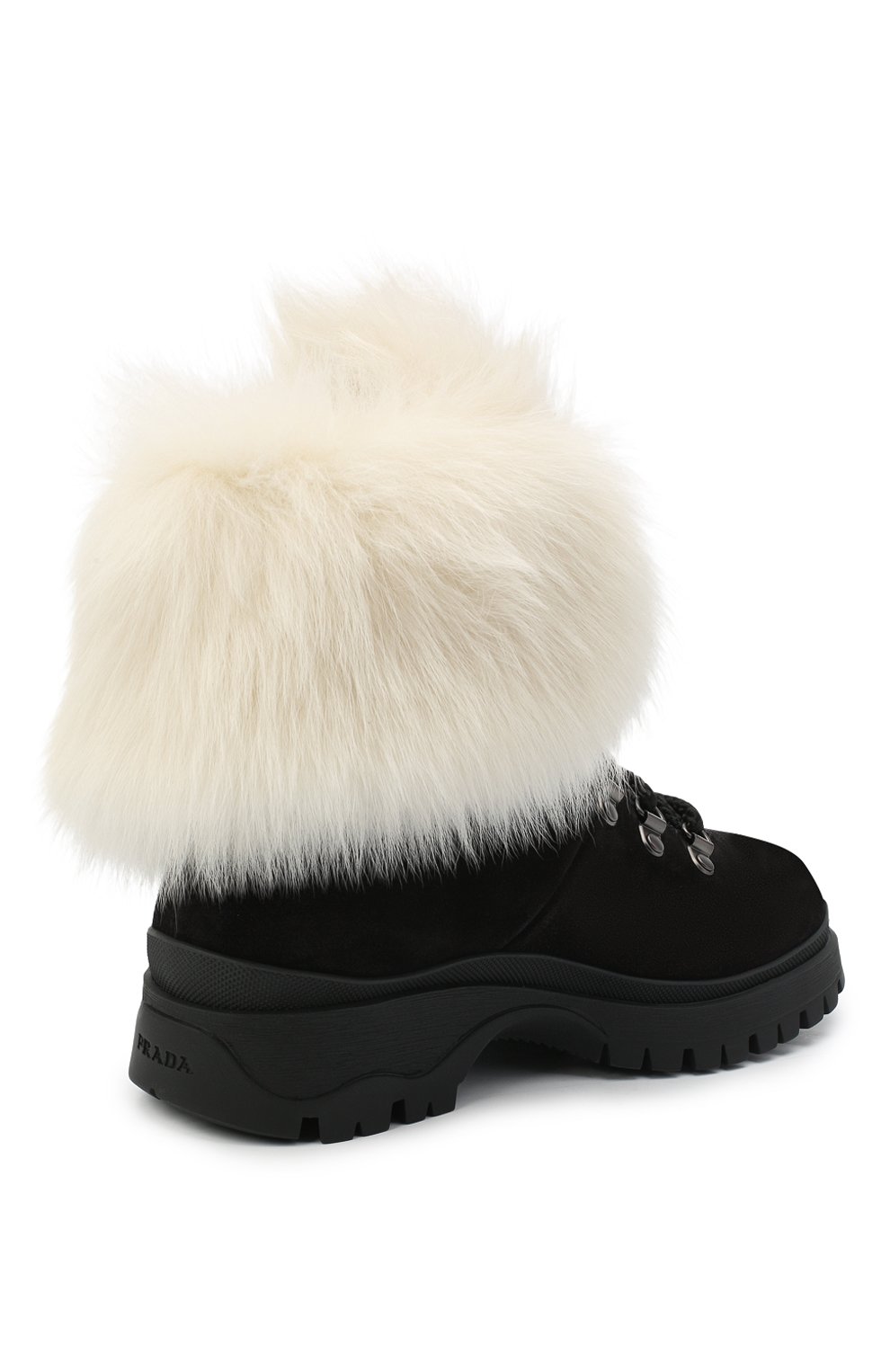 Замшевые ботинки PRADA, арт. 1T496M-JFT-F0889-ZF30, фото 4